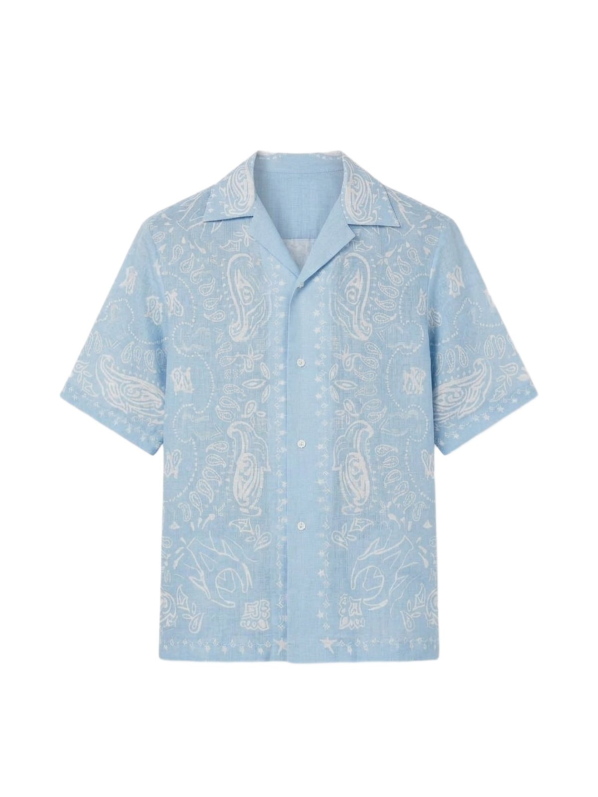 BANDANA WATERCOLOR CAMP SHIRT