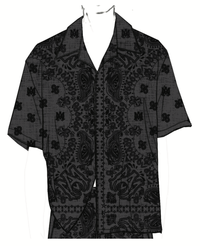 MA BANDANA LINEN CAMP SHIRT