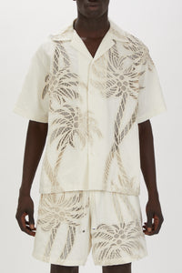 TWISTED PALMS CAMP SHIRT