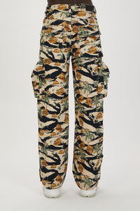 AMIRI REPEAT PALM BAGGY M65 CARGO