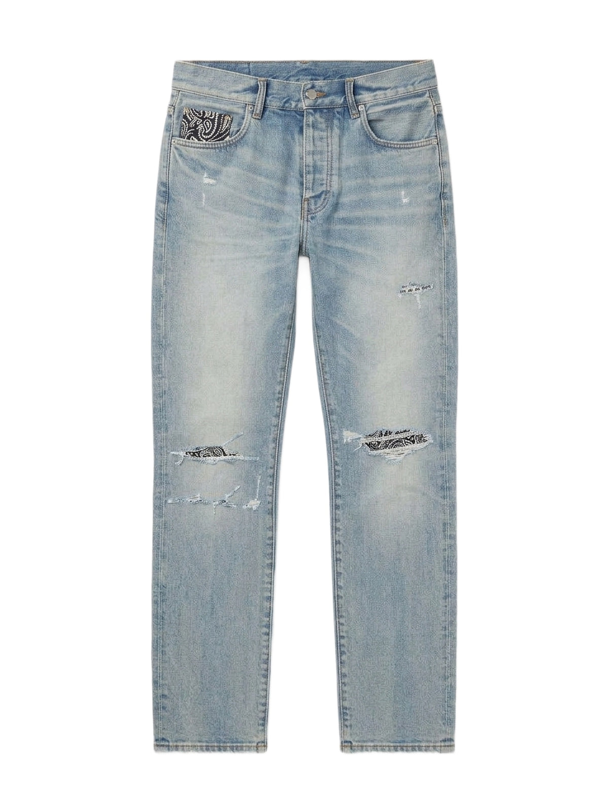 BANDANA REPAIR STRAIGHT JEAN