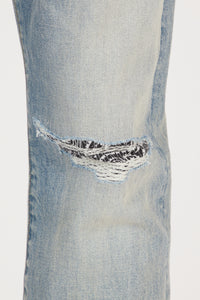 BANDANA REPAIR STRAIGHT JEAN