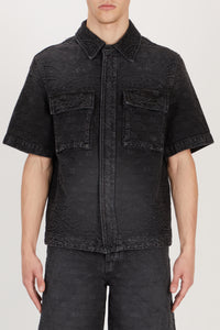 BANDANA JACQUARD CAMP SHIRT