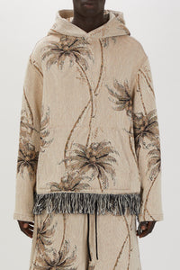 TWISTED PALMS TAPESTRY HOODIE