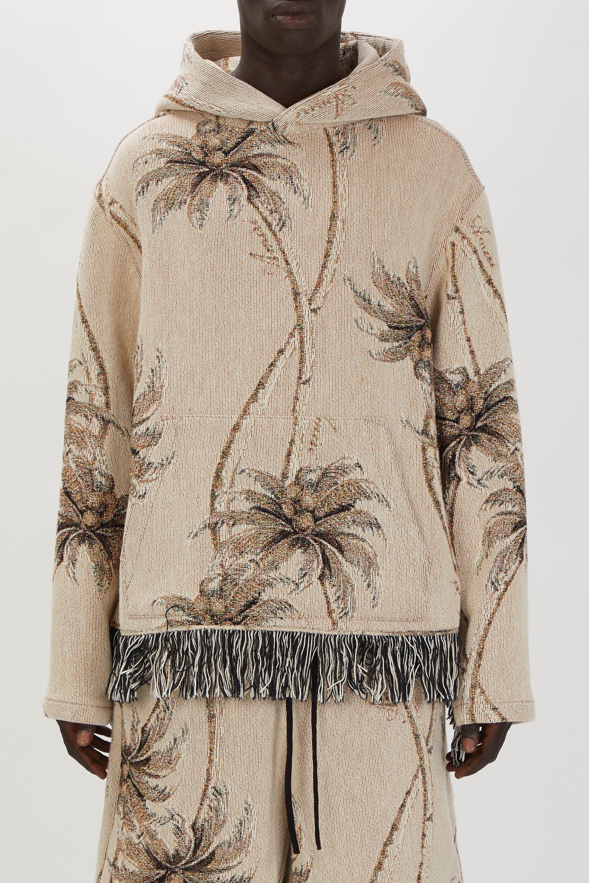TWISTED PALMS TAPESTRY HOODIE