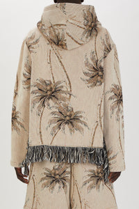 TWISTED PALMS TAPESTRY HOODIE