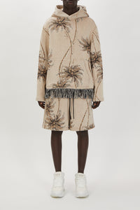 TWISTED PALMS TAPESTRY HOODIE