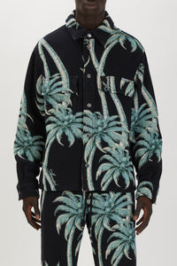 TWISTED PALMS TAPESTRY OVERSHIRT