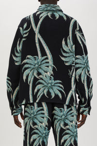 TWISTED PALMS TAPESTRY OVERSHIRT