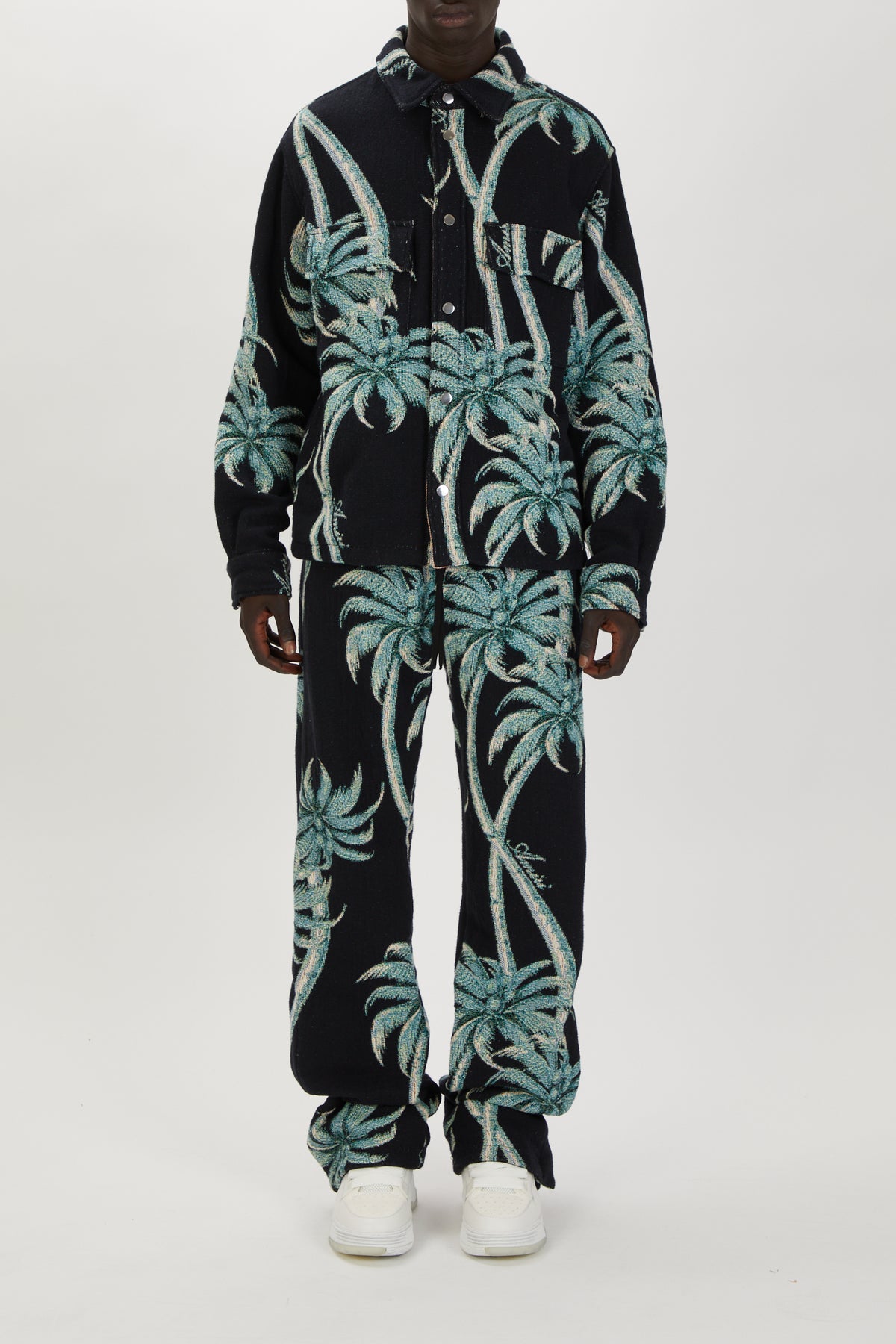 TWISTED PALMS TAPESTRY OVERSHIRT
