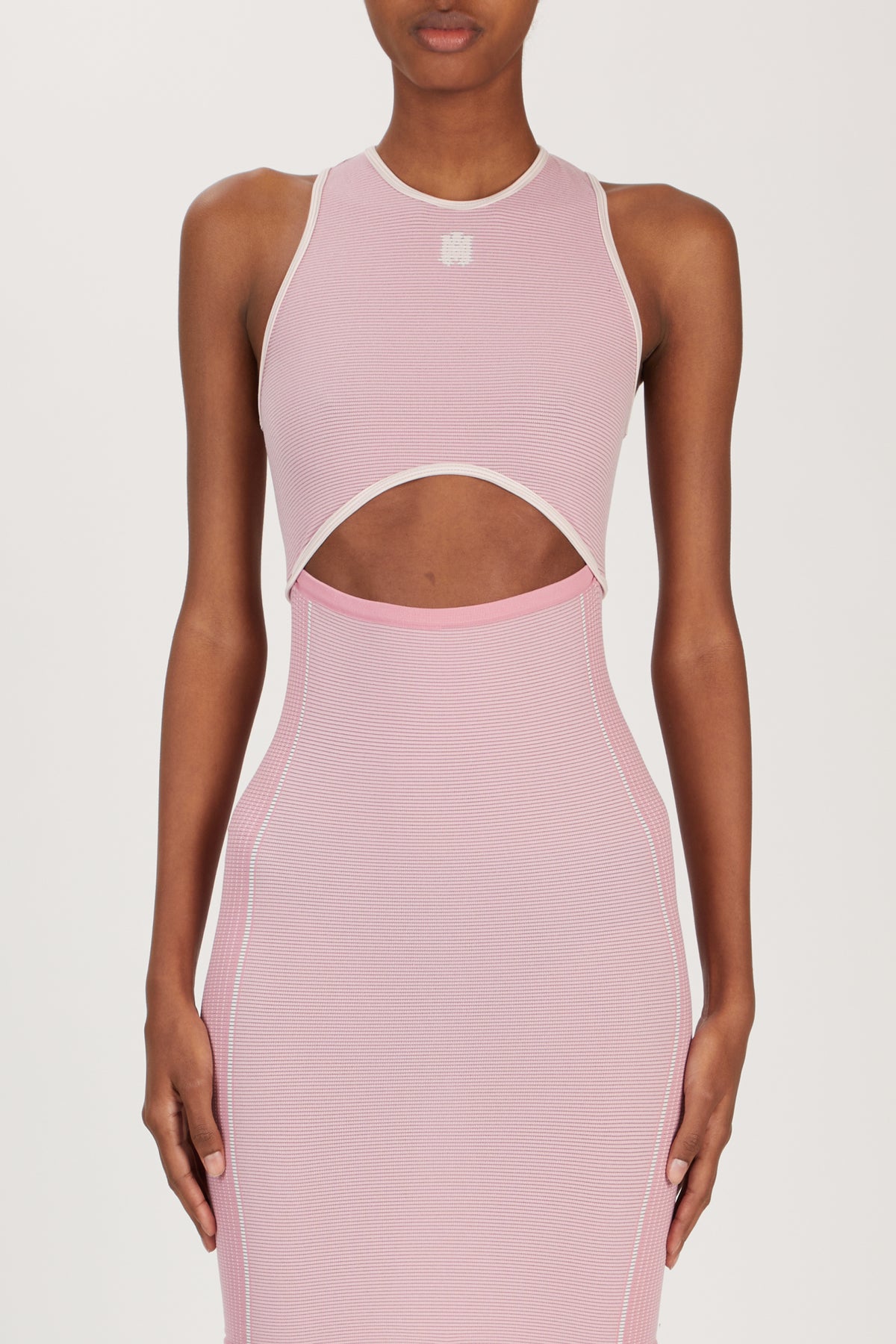 MA SEAMLESS CUT-OUT MINI DRESS