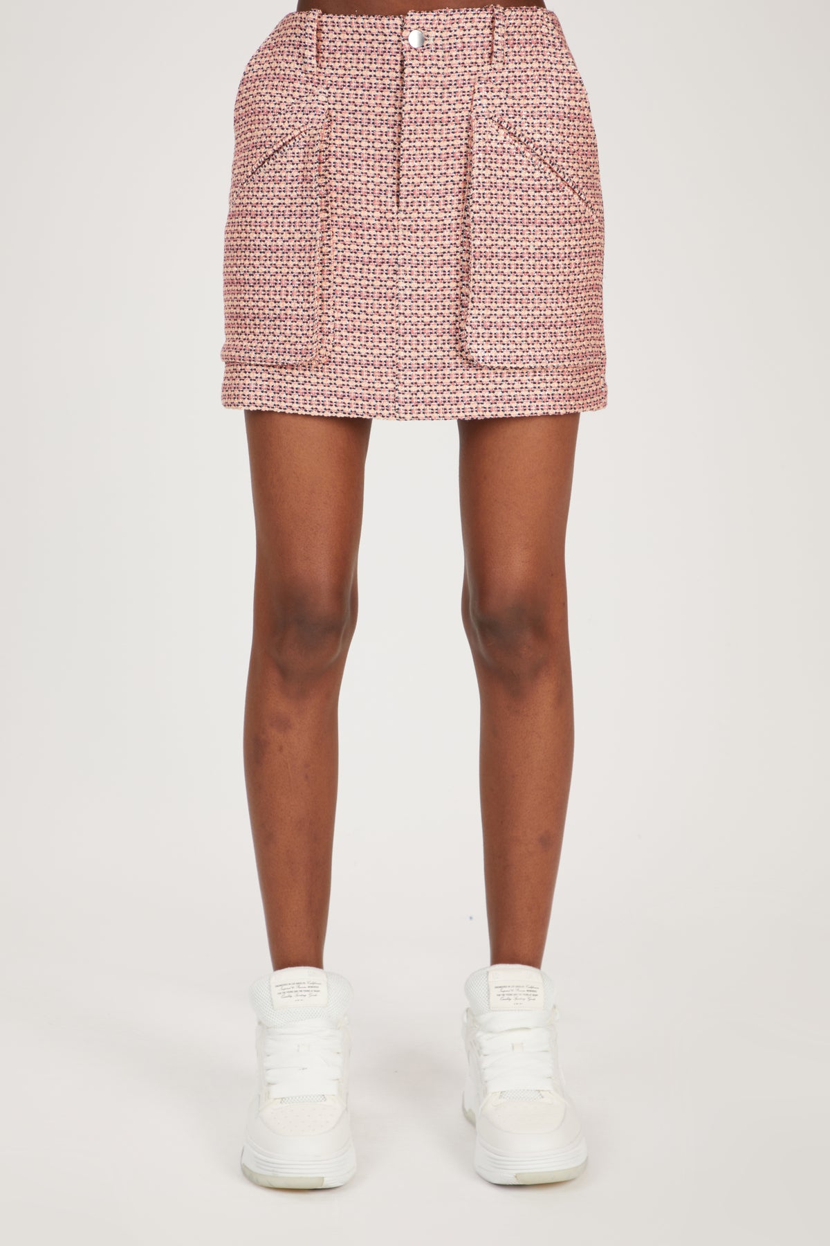 BOUCLE CARGO MINI SKIRT