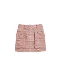 BOUCLE CARGO MINI SKIRT