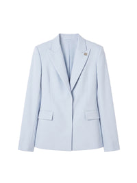 Blazer à une rangée de boutons - Cerulean