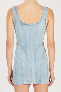 ZIP CORSET DRESS