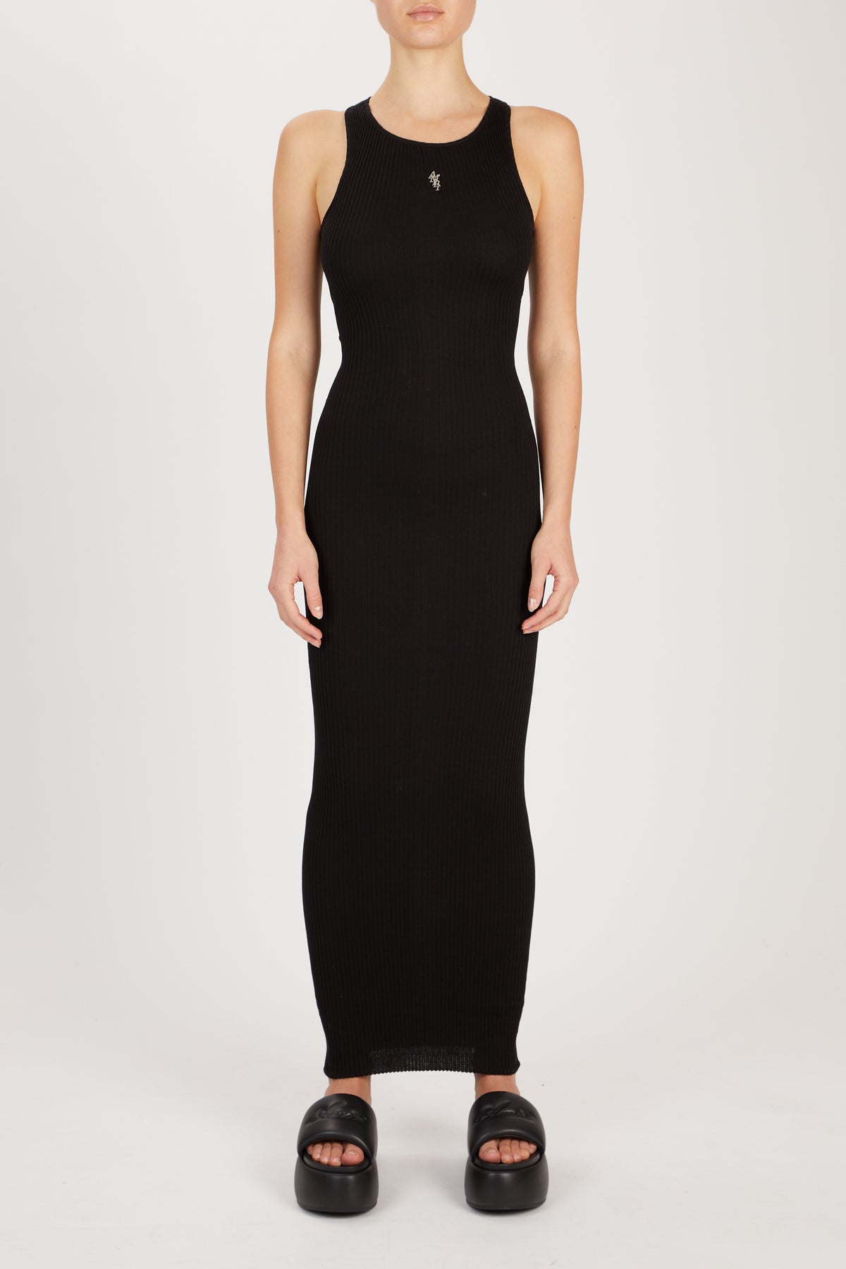 AMIRI STACKED MAXI DRESS