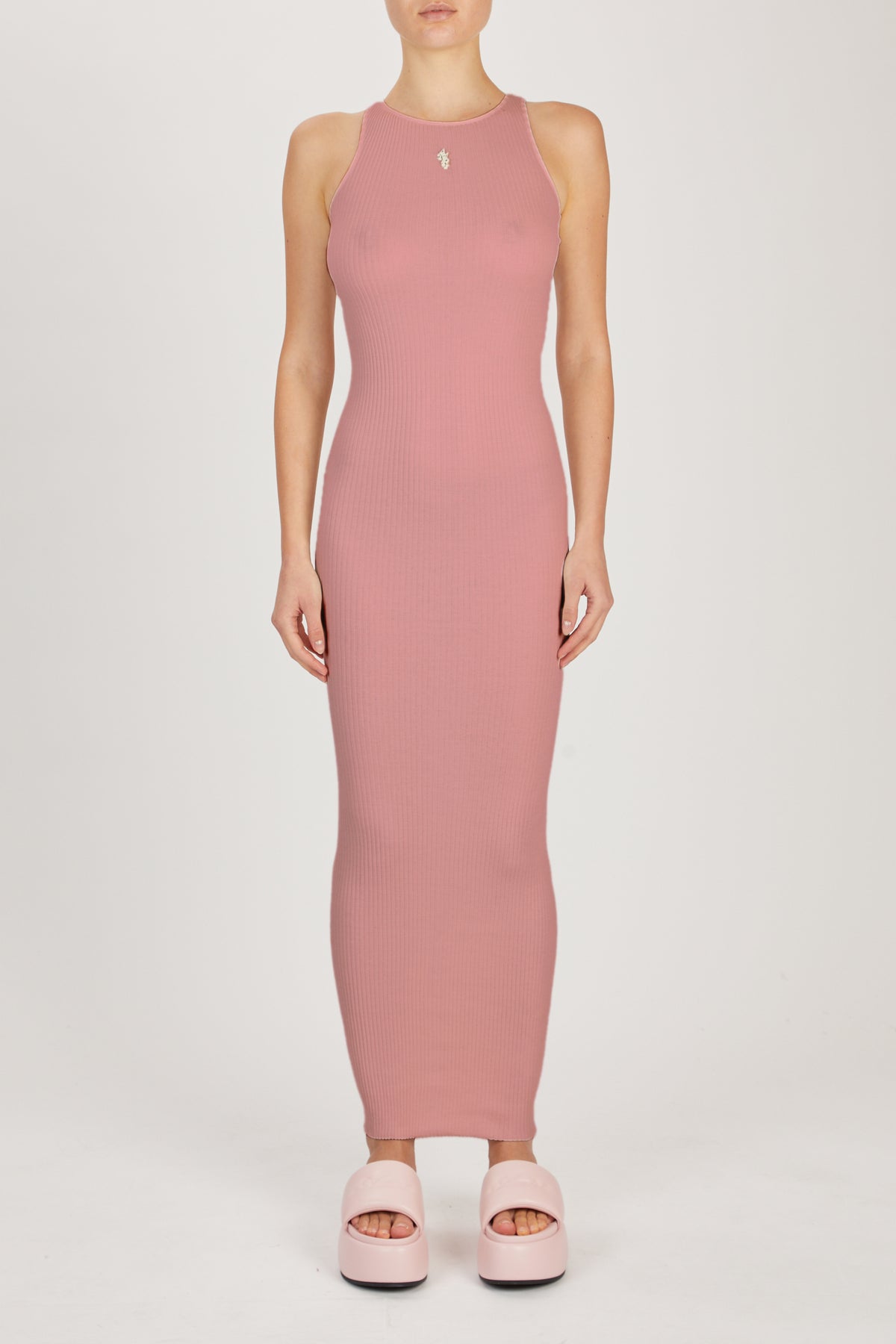 AMIRI STACKED MAXI DRESS