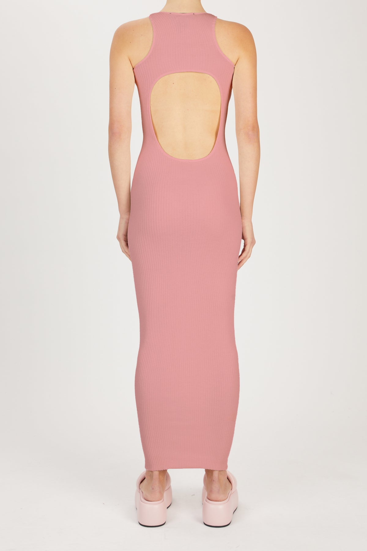 AMIRI STACKED MAXI DRESS
