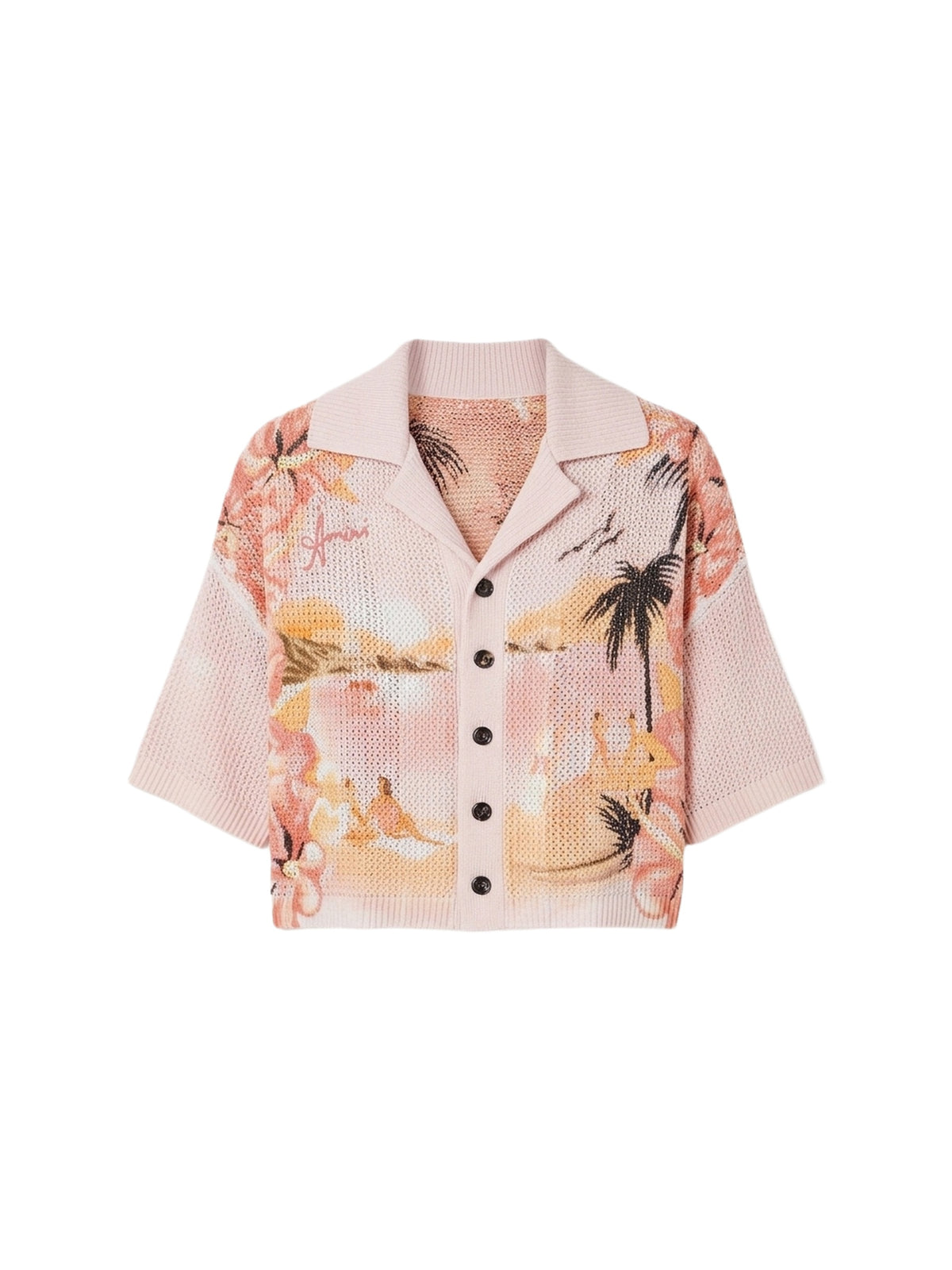 AMIRI PARADISE CROCHET POLO