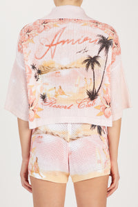 AMIRI PARADISE CROCHET POLO