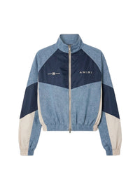 CHAMBRAY RETRO TRACK JACKET