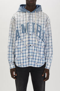 AMIRI HOODED OVERSHIRT