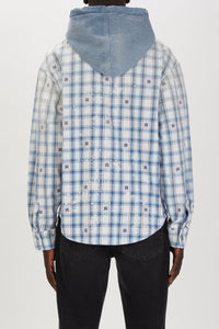 AMIRI HOODED OVERSHIRT