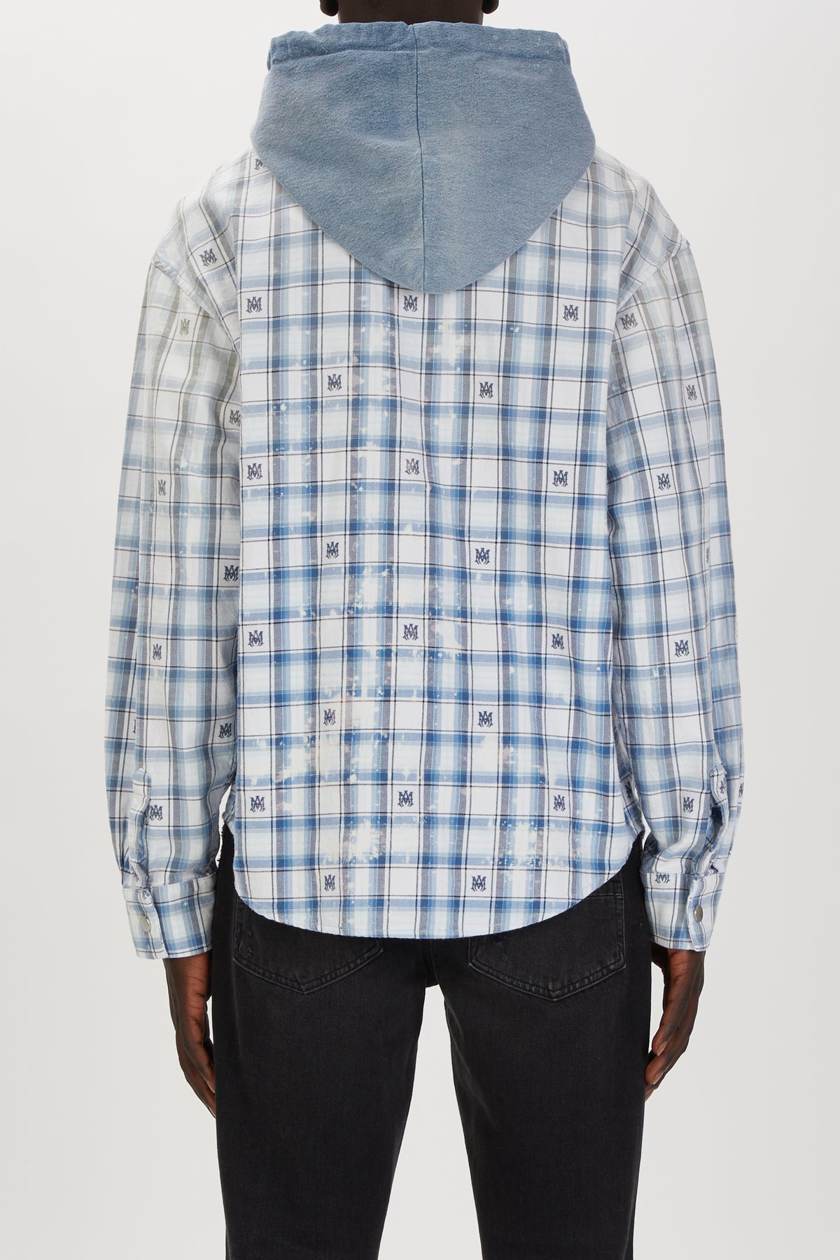 AMIRI HOODED OVERSHIRT