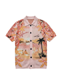 AMIRI PARADISE CROCHET POLO