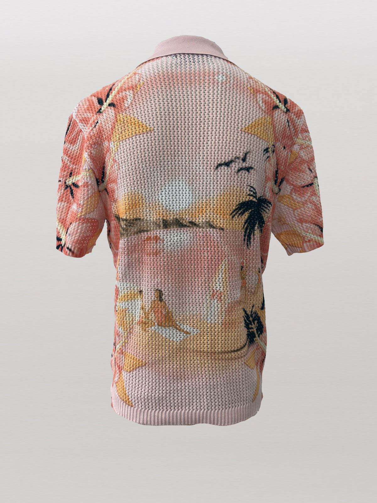 AMIRI PARADISE CROCHET POLO