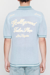 AMIRI TAILORING CROCHET POLO
