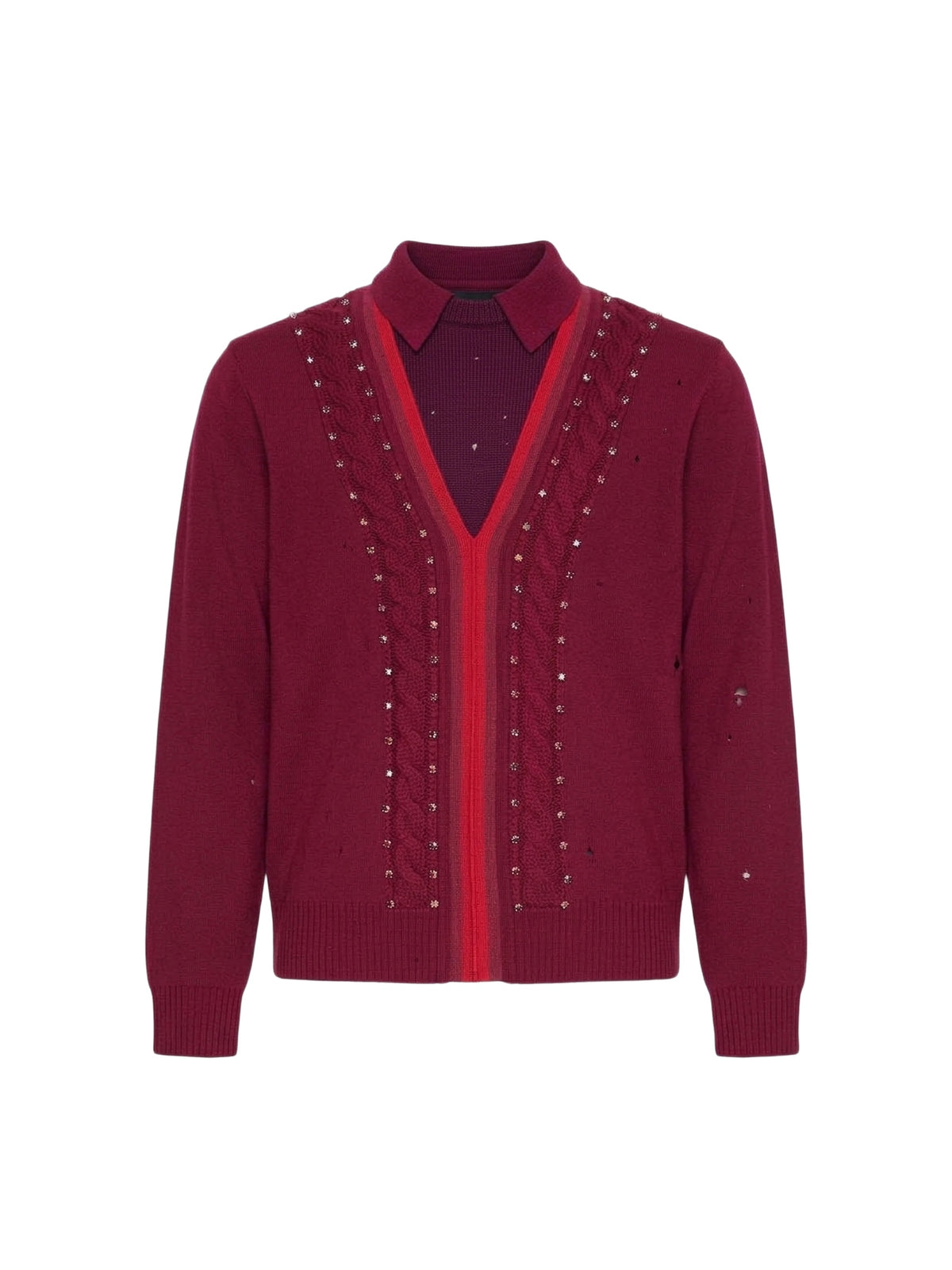 LAYERED L/S SHOTGUN POLO