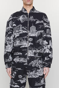 LA LANDMARK TAPESTRY BOMBER