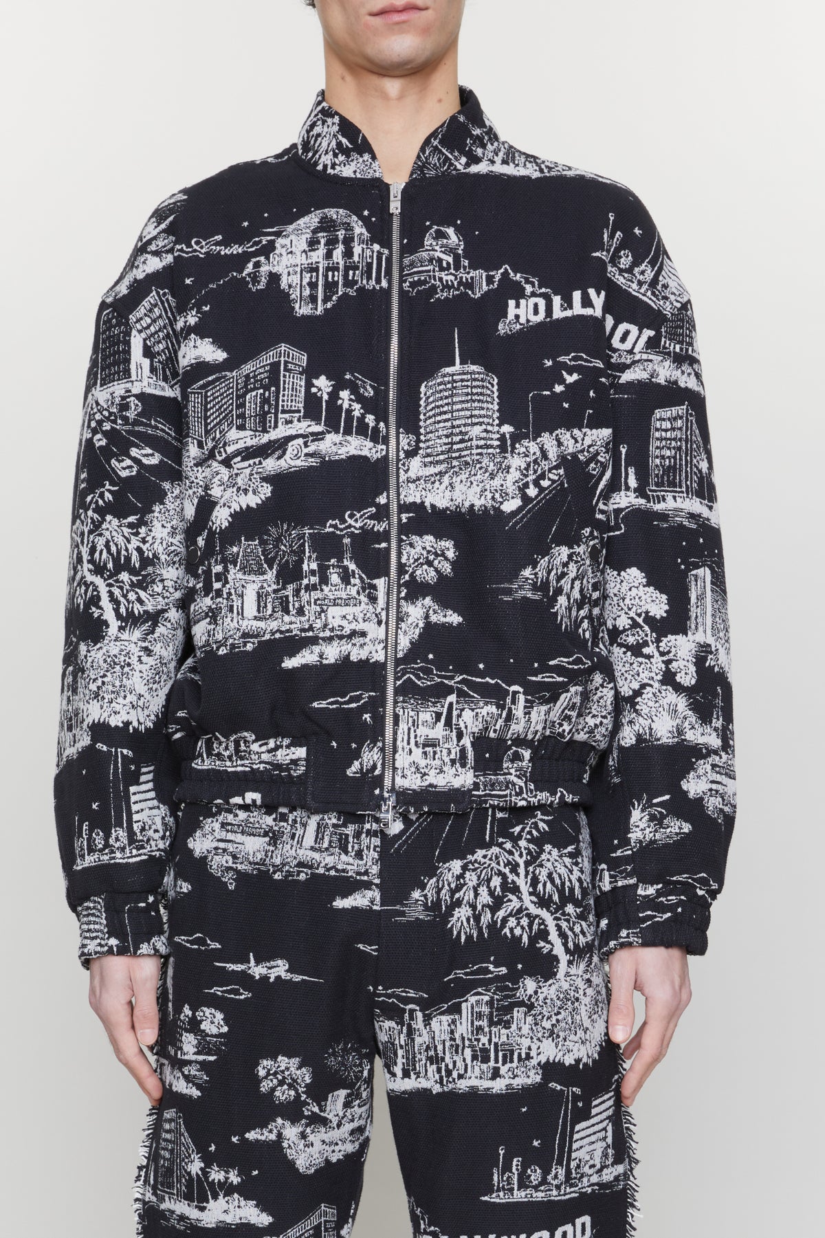 LA LANDMARK TAPESTRY BOMBER
