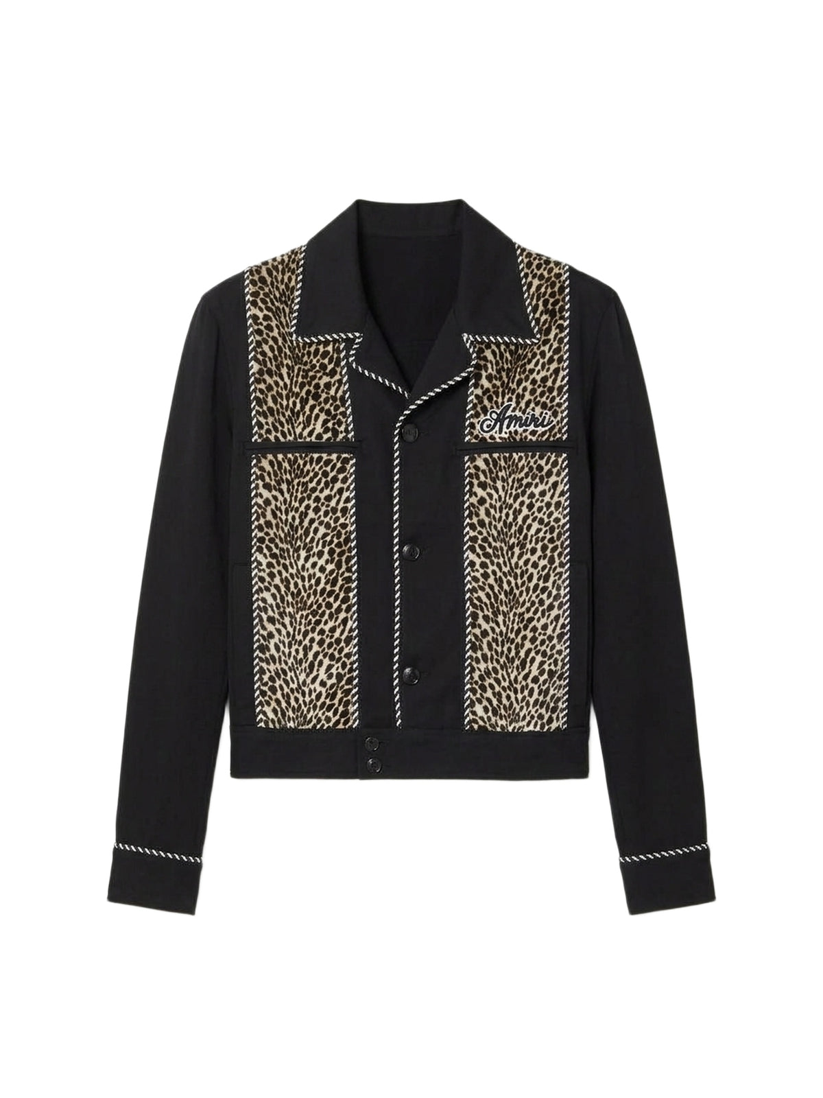 LEOPARD CADET JACKET