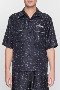 FLECK AMIRI BOWLING SHIRT