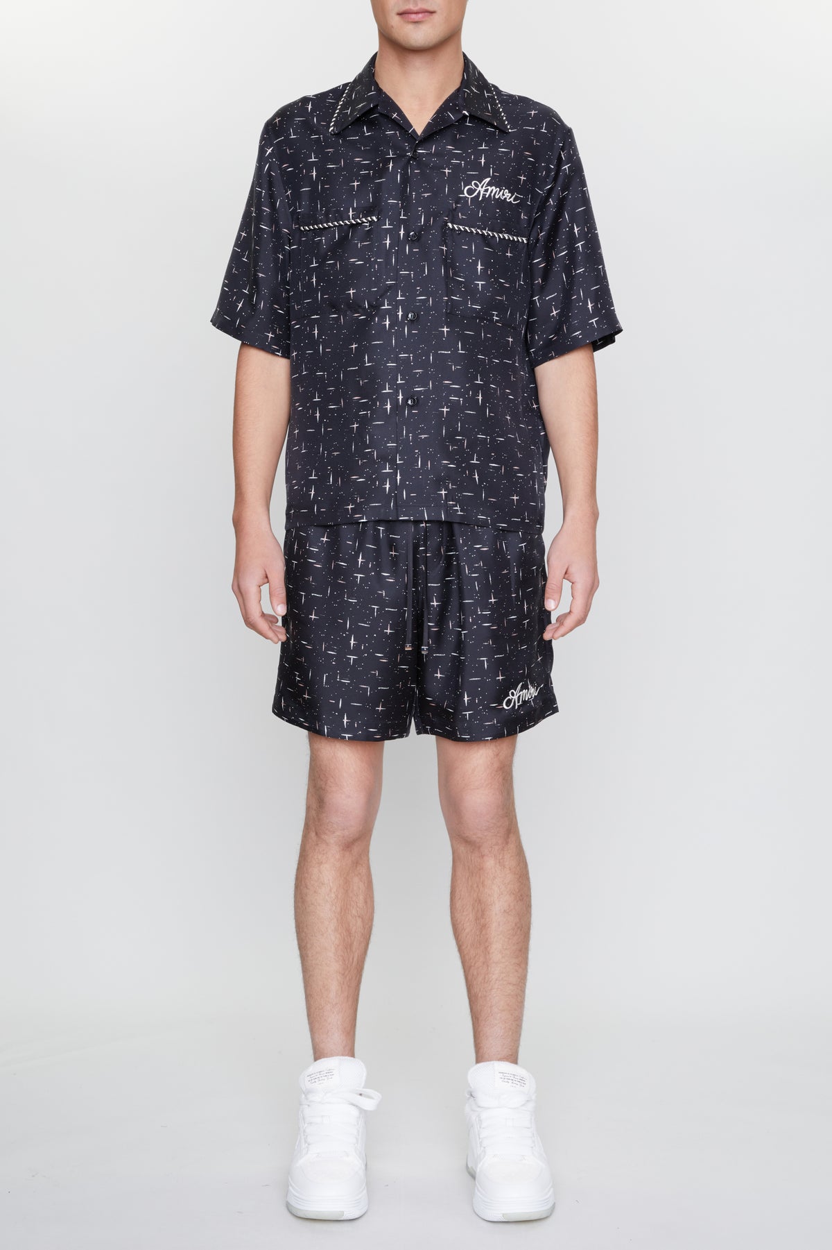 FLECK AMIRI BOWLING SHIRT