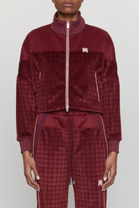 MA QUAD VELVET TRACK JACKET