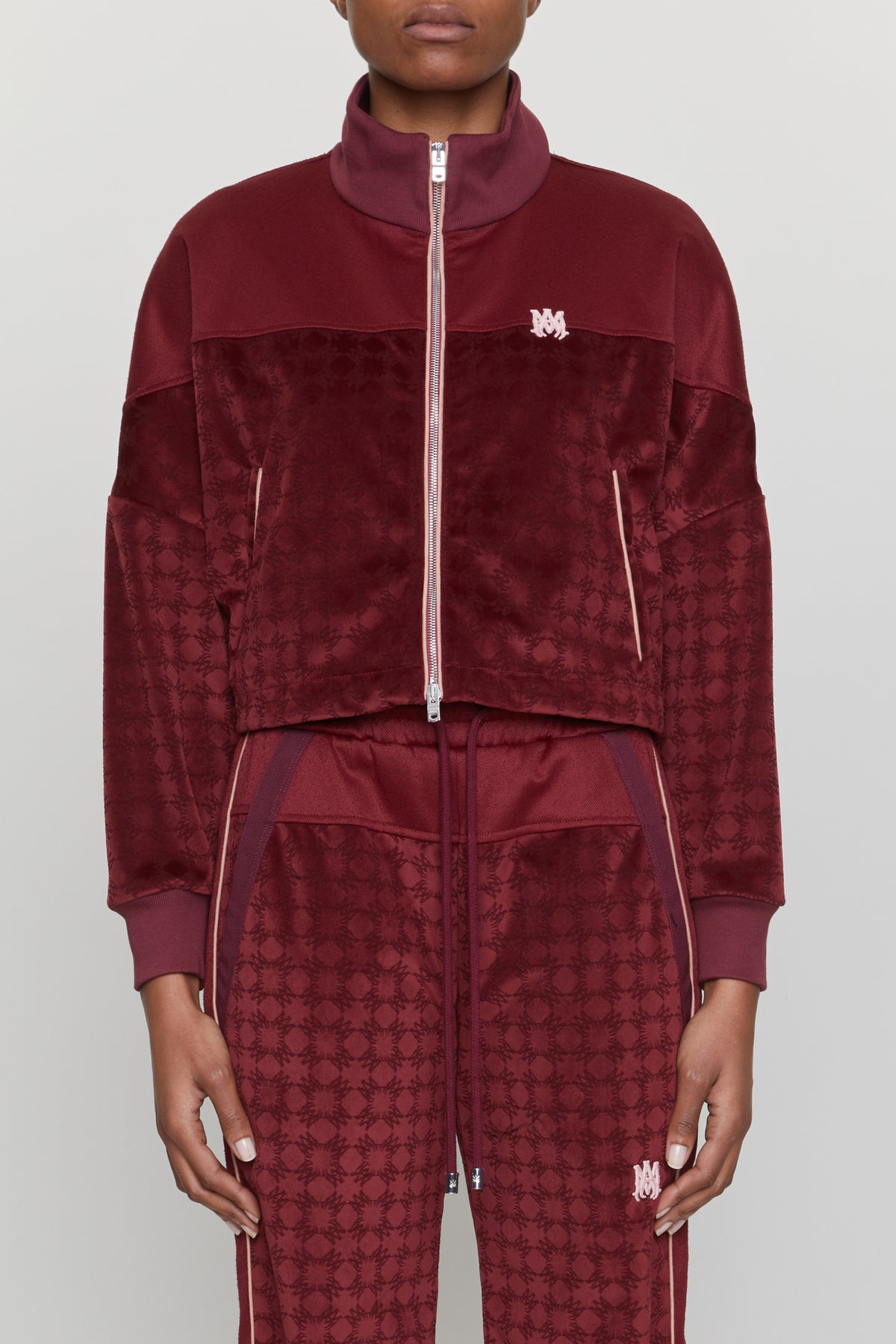 MA QUAD VELVET TRACK JACKET