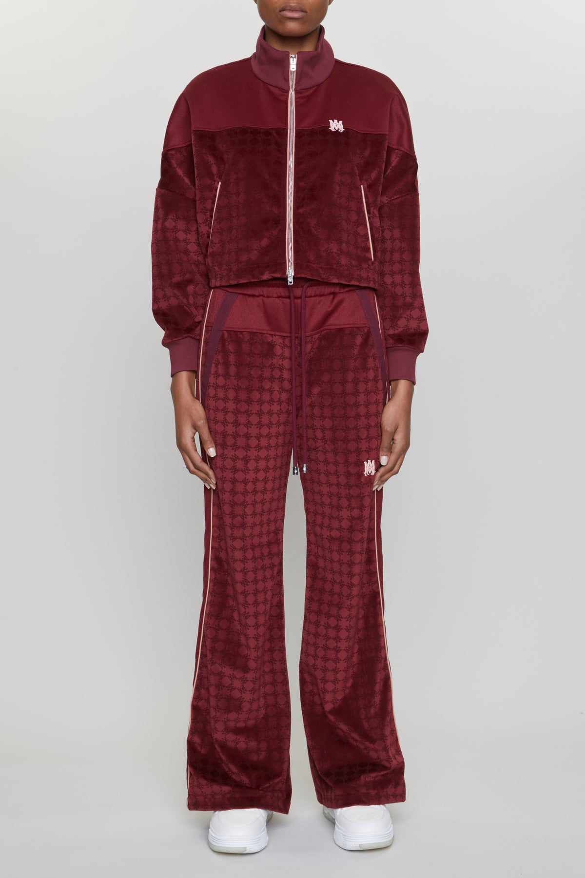 MA QUAD VELVET TRACK JACKET