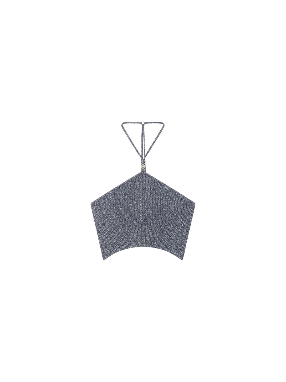 LUREX HALTER TOP