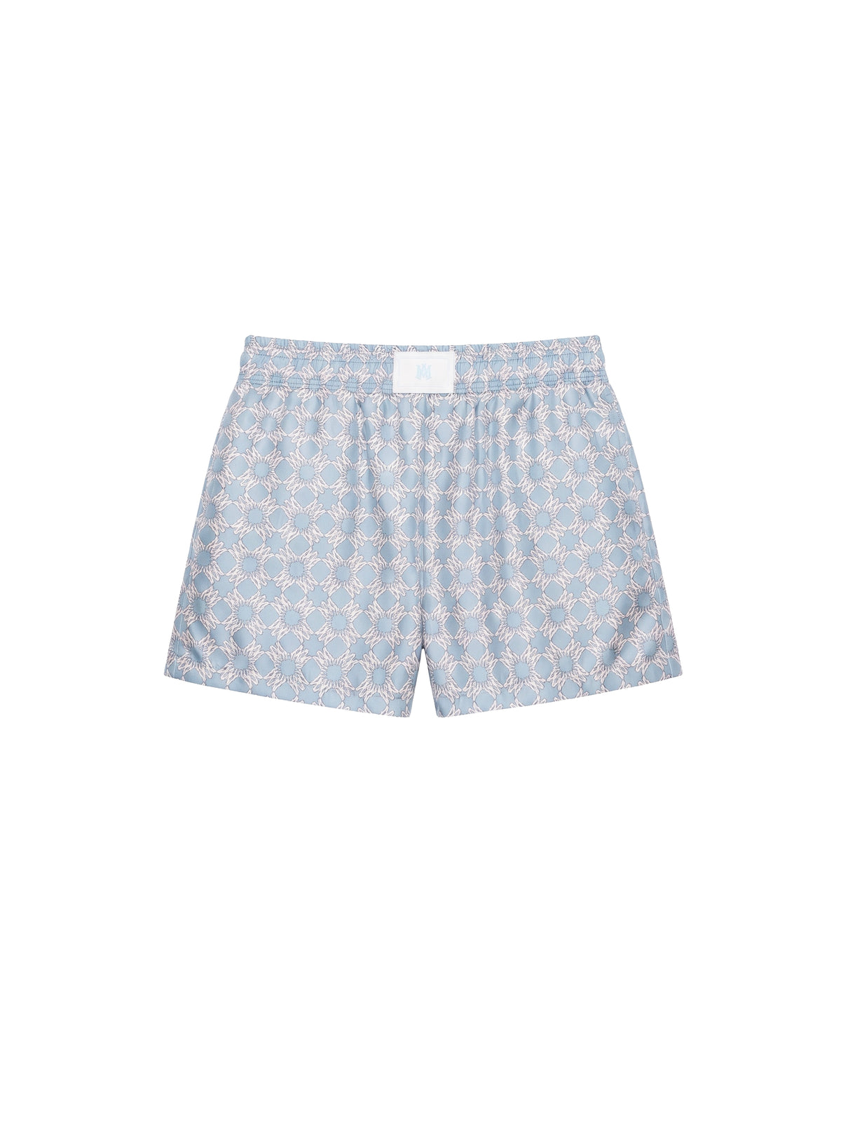 Boxer Ma Quad en soie - Dusty Blue
