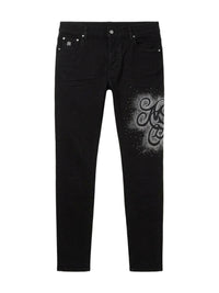 MA SWIRL CRYSTAL SKINNY JEAN