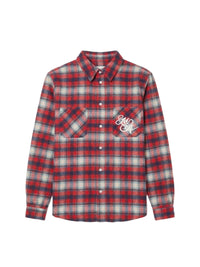 AMIRI SWIRL FLANNEL SHIRT