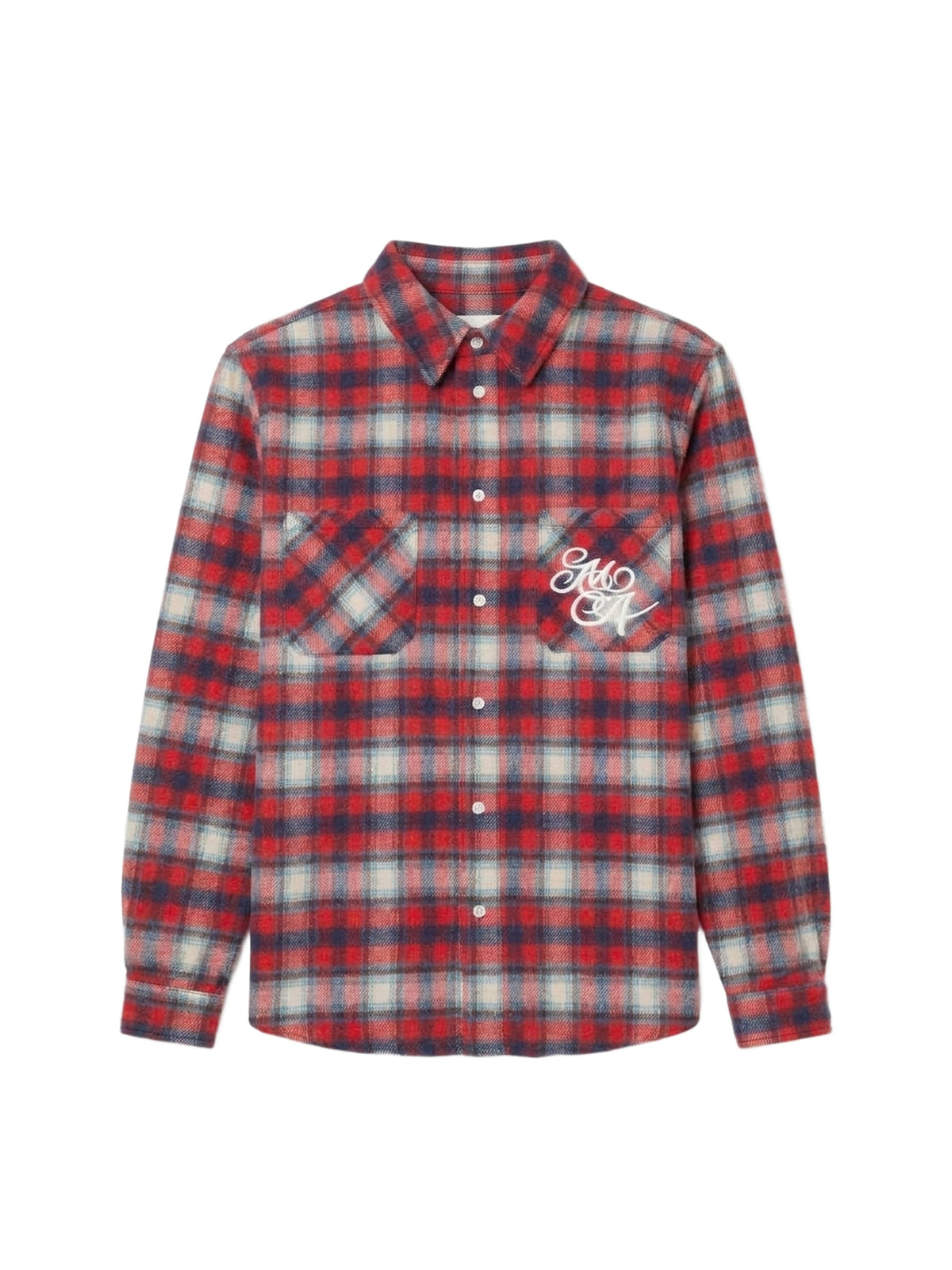 AMIRI SWIRL FLANNEL SHIRT