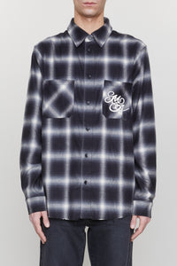 AMIRI SWIRL FLANNEL SHIRT