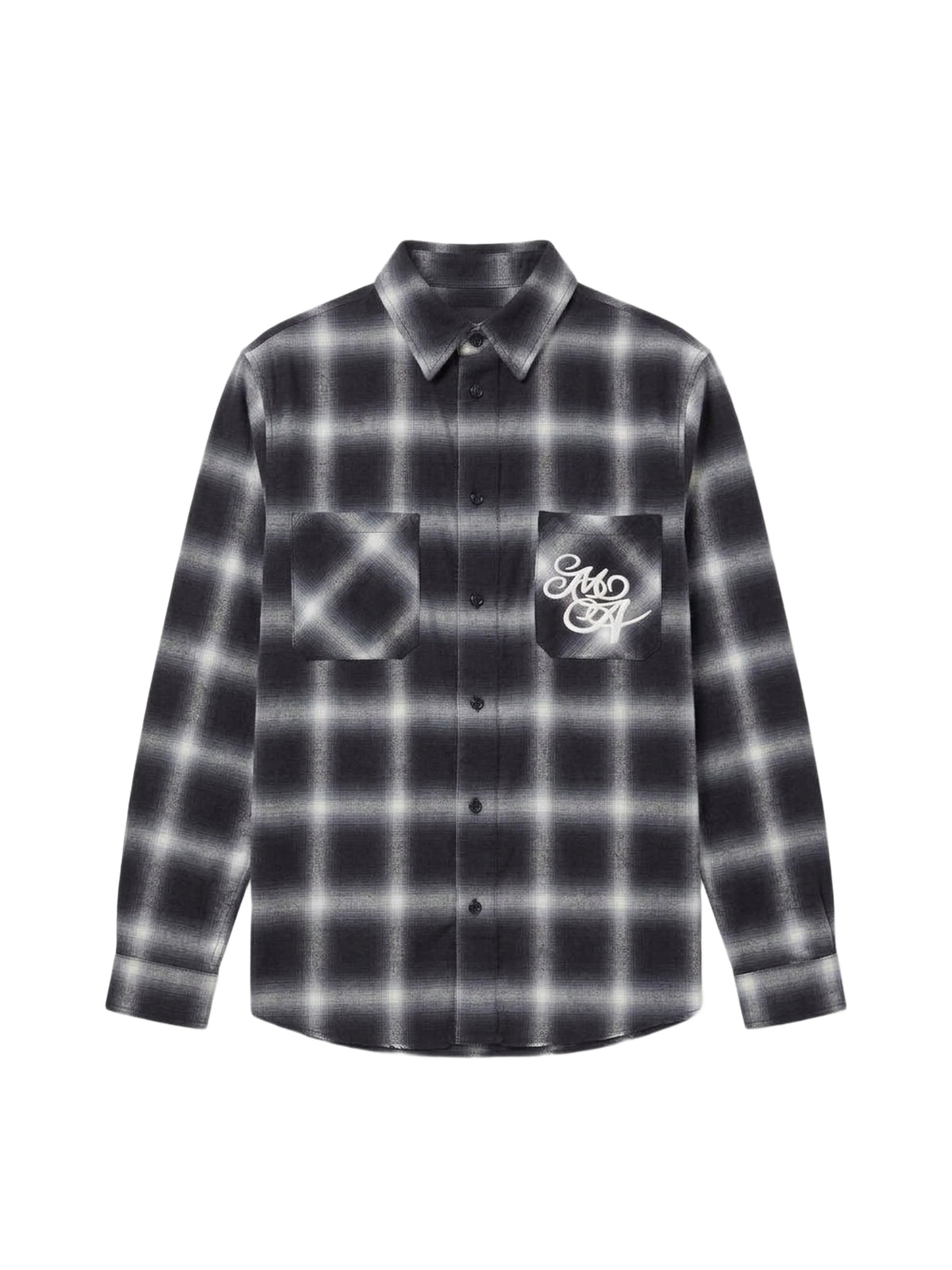 AMIRI SWIRL FLANNEL SHIRT