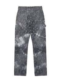 TIE DYE BANDANA CARPENTER JEAN