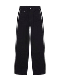 CRYSTAL STRIPE WIDE STRAIGHT