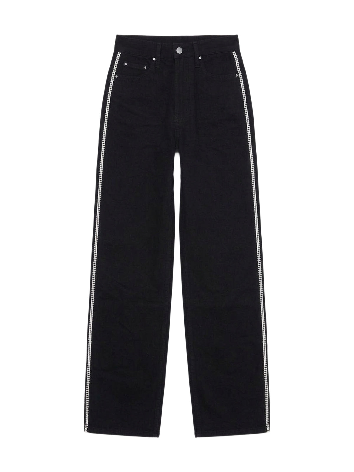 CRYSTAL STRIPE WIDE STRAIGHT